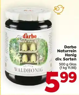 Billa Darbo Naturrein Honig Angebot