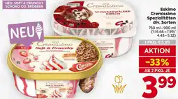 Billa Eskimo Cremissimo Spezialitäten Angebot