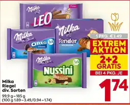 Billa Milka Riegel Angebot