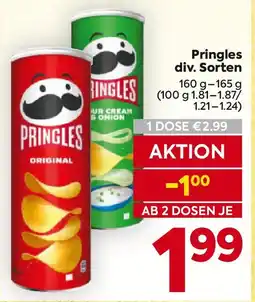 Billa Pringles Angebot