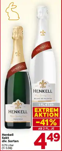Billa Henkell Sekt Angebot