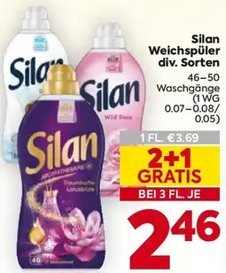 Billa Silan Weichspüler Angebot