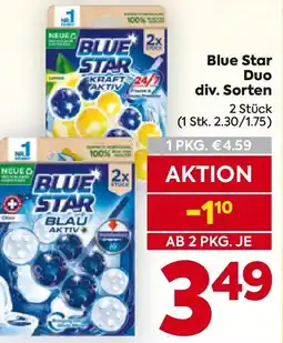 Billa Blue Star Duo Angebot