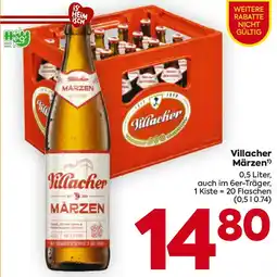 Billa Villacher Märzen¹ Angebot