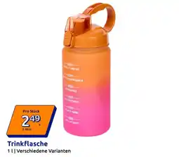 Action Trinkflasche Angebot