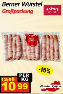 Wurstico Berner Würstel Großpackung Angebot