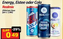 Wurstico Energy, eistee oder cola realmix Angebot