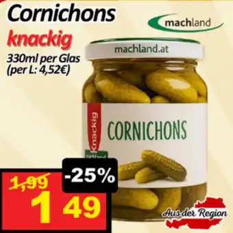 Wurstico Cornichons knackig Angebot