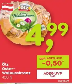 ADEG Ölz oster walnusskranz Angebot