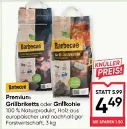 Maximarkt Premium Grillbriketts oder Grillkohle Angebot