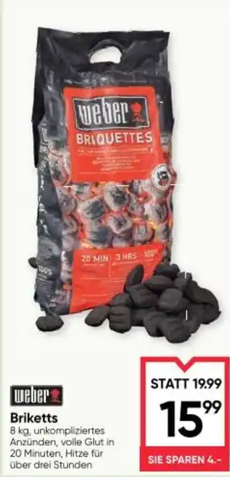 Maximarkt Briketts Angebot