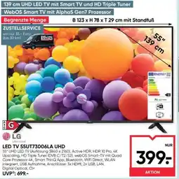 Maximarkt LG LED TV 55UT73006LA UHD Angebot