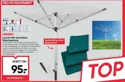 Maximarkt Linolift 600 quickstart wäschespinne Angebot