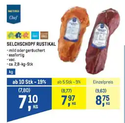 Metro Selchschopf rustikal Angebot