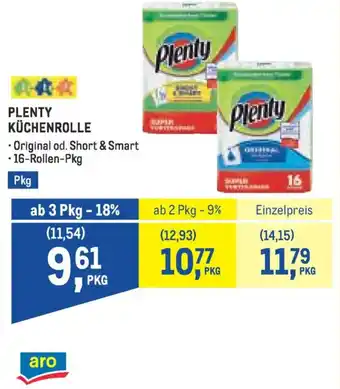 Metro Plenty küchenrolle Angebot