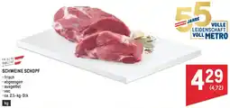 Metro Schweine schopf Angebot