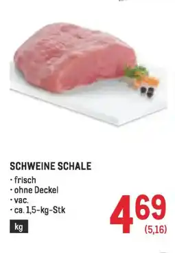 Metro Schweine schale Angebot