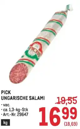 Metro Pick ungarische salami Angebot