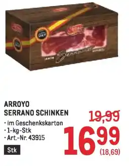 Metro Arroyo serrano schinken Angebot