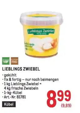 Metro LIEBLINGS ZWIEBEL Angebot