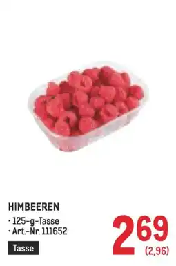 Metro HIMBEEREN Angebot