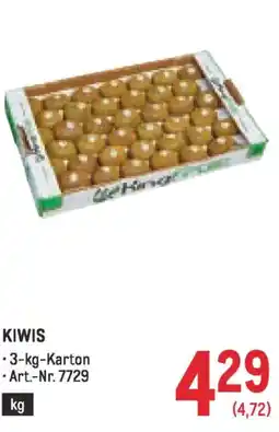 Metro Kiwis Angebot