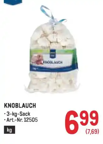 Metro Knoblauch Angebot