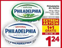 Billa Philadelphia div. Sorten Angebot