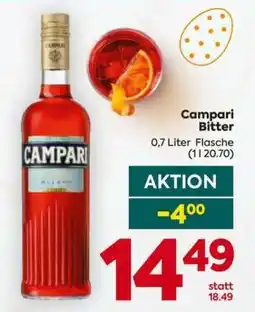 Billa Campari Bitter Angebot