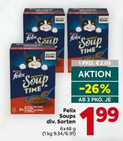 Billa Felix Soups div. Sorten Angebot