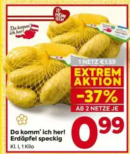 Billa Da komm’ ich her! Erdäpfel speckig Angebot