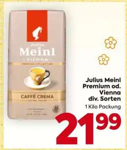Billa Julius Meinl Premium od. Vienna div. Sorten Angebot