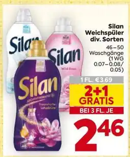 Billa Silan Weichspüler div. Sorten Angebot