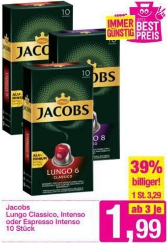 Sutterlüty Jacobs Lungo Classico,Intenso Oder Espresso Intenso Angebot
