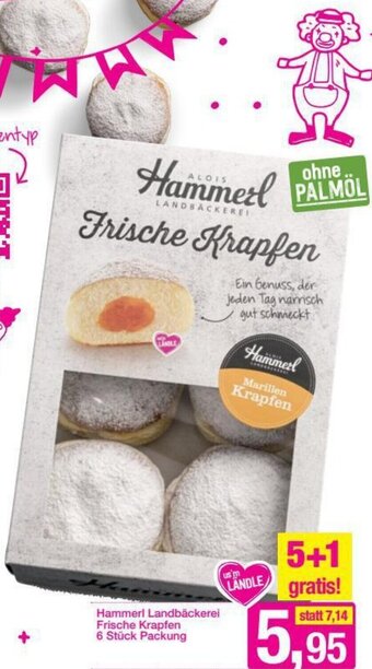Sutterlüty Hammerl Landbäckerei Frische Krapfen Angebot