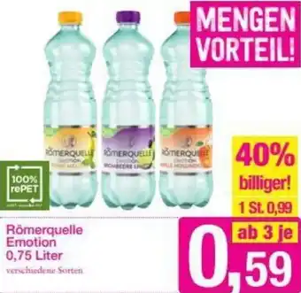 Sutterlüty Römerquelle Emotion 0.75L Angebot