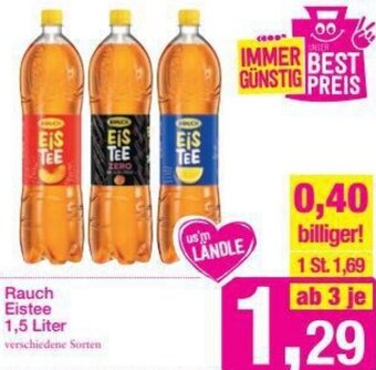 Sutterlüty Rauch Eistee 1,5 Liter Angebot
