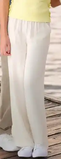 KiK Pull-on-Hose mit Leinenanteil Angebot