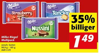 Strasser Markt Milka Riegel Multipack Angebot