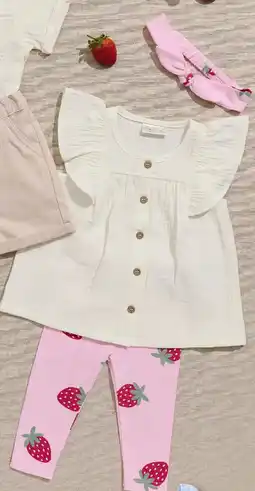 KiK Stirnband + Musselintop + Leggings Angebot