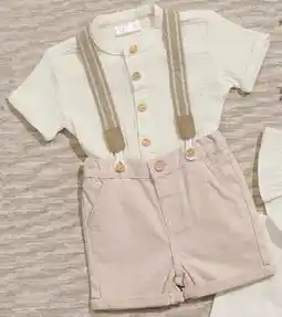 KiK Hemd + Shorts mit Hosenträgern Angebot