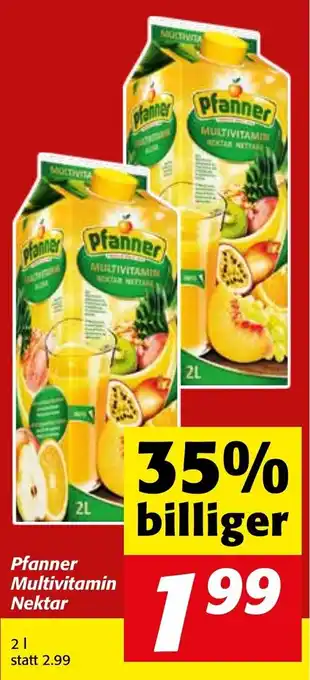 Strasser Markt Pfanner Multivitamin Nektas Angebot