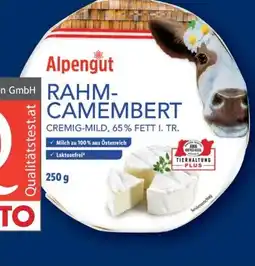 Lidl Alpengut Rahm-Camembert Angebot