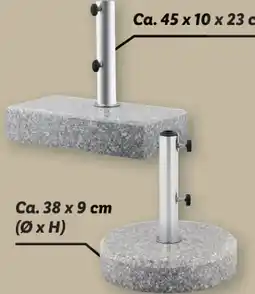 Lidl Livarno Home Granit-Sonnenschirmständer Angebot