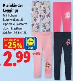 Lidl Kleinkinder Leggings Angebot