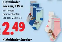 Lidl Kleinkinder Socken Angebot