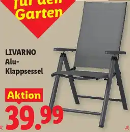 Lidl LIVARNO Alu- Klappsessel Angebot