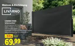 Lidl LIVARNO HOME Seitenmarkise Angebot