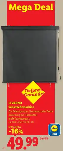Lidl LIVARNO Senkrechtmarkise Angebot