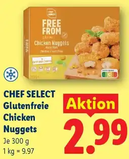 Lidl CHEF SELECT Glutenfreie Chicken Nuggets Angebot